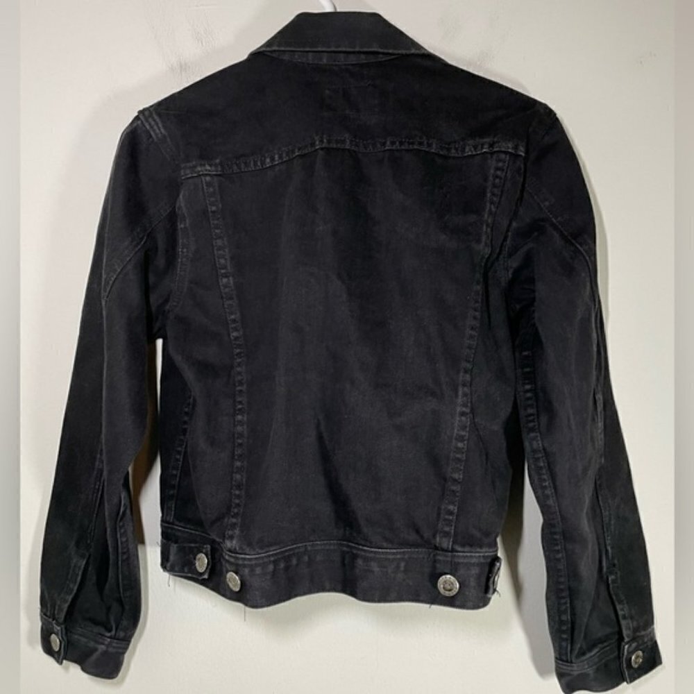 Dolce & Gabbana ITTIERRE SPA Black Denim Jacket size S - Picture 4 of 8